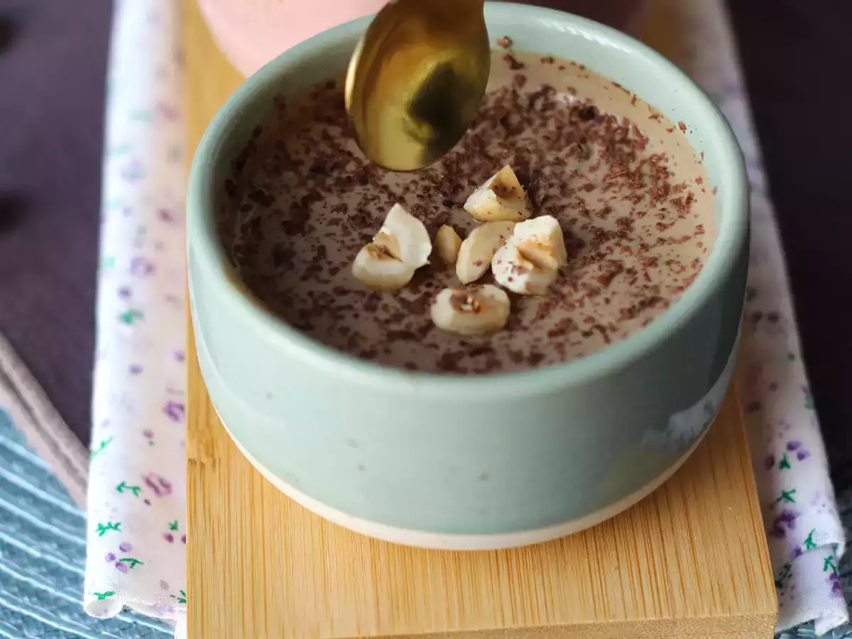Kaffeemousse mit Seidentofu : nur 3 Zutaten, ohne Ei und Sahne - foto 4
