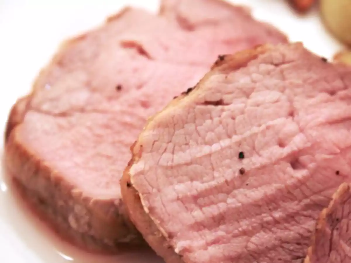 Kalbsbraten - puristisch