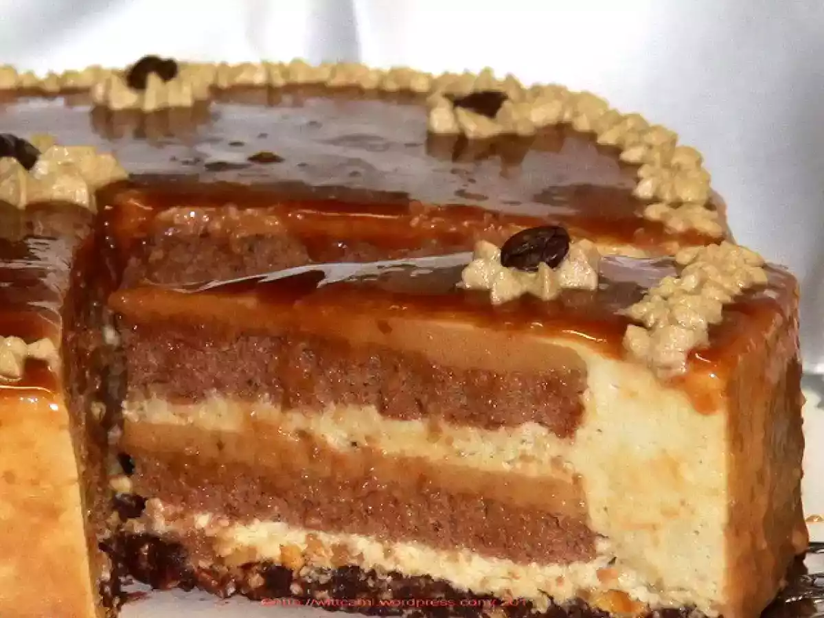 Karamell-Kaffee-Torte