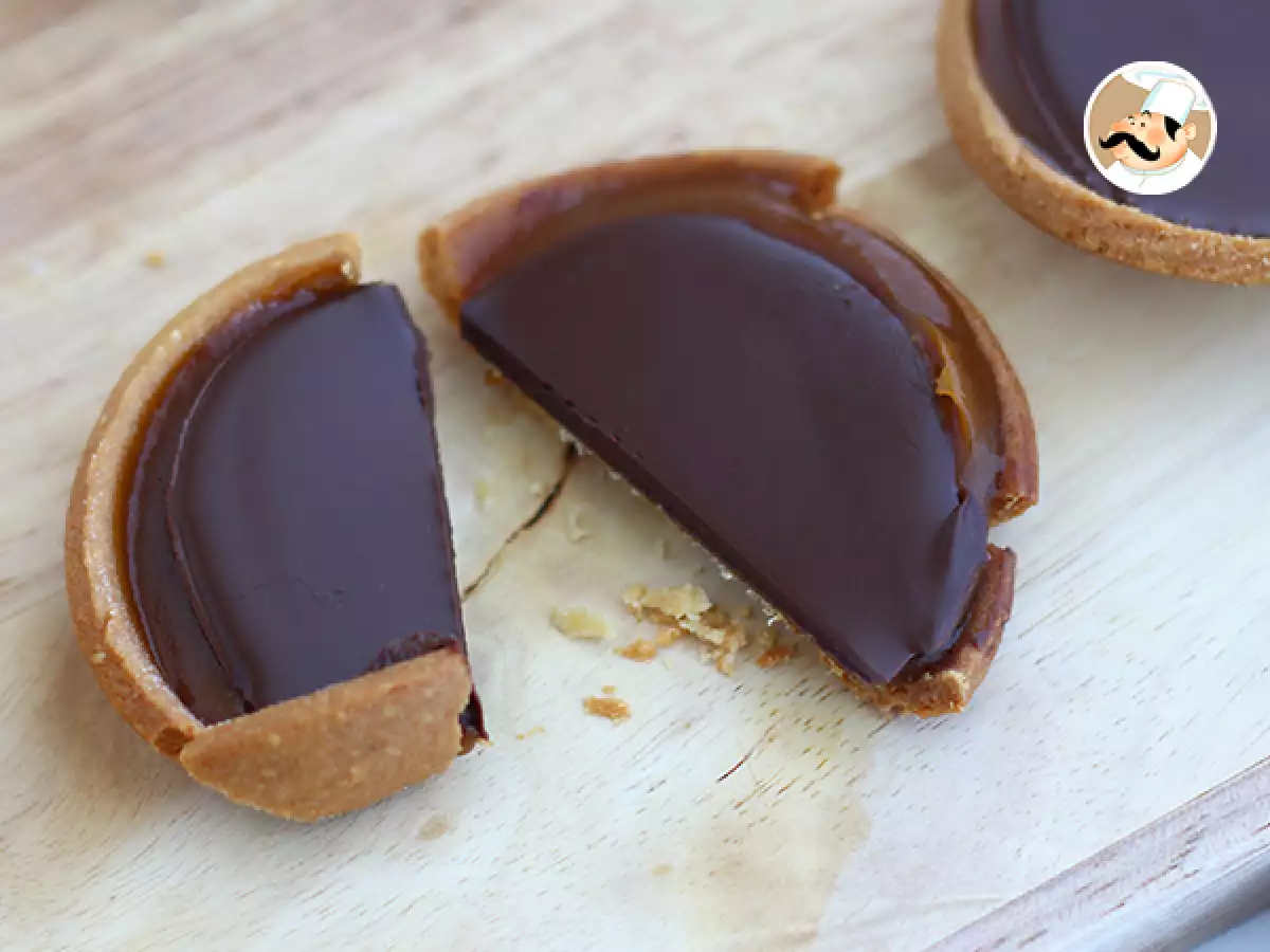 Karamell-Schokoladen-Tartelettes - foto 3