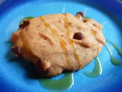 Karamellige Nuss-Nougat-Cookies vegan