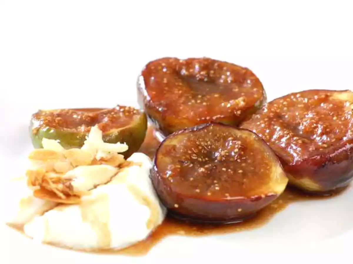 Karamellisierte Feigen in Marsala nach Lea Linster