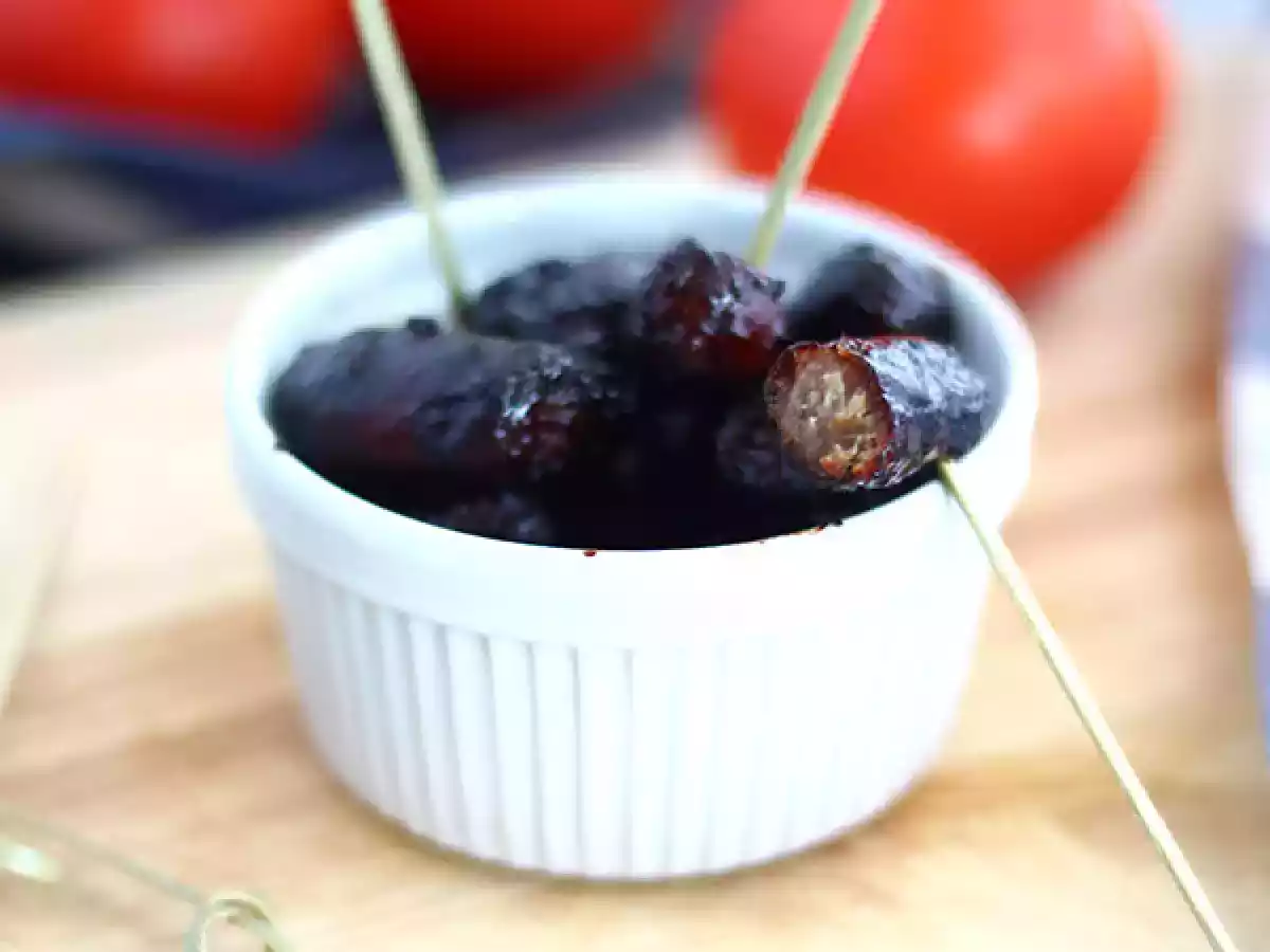 Karamellisierte Würstchen für den Aperitif - foto 2