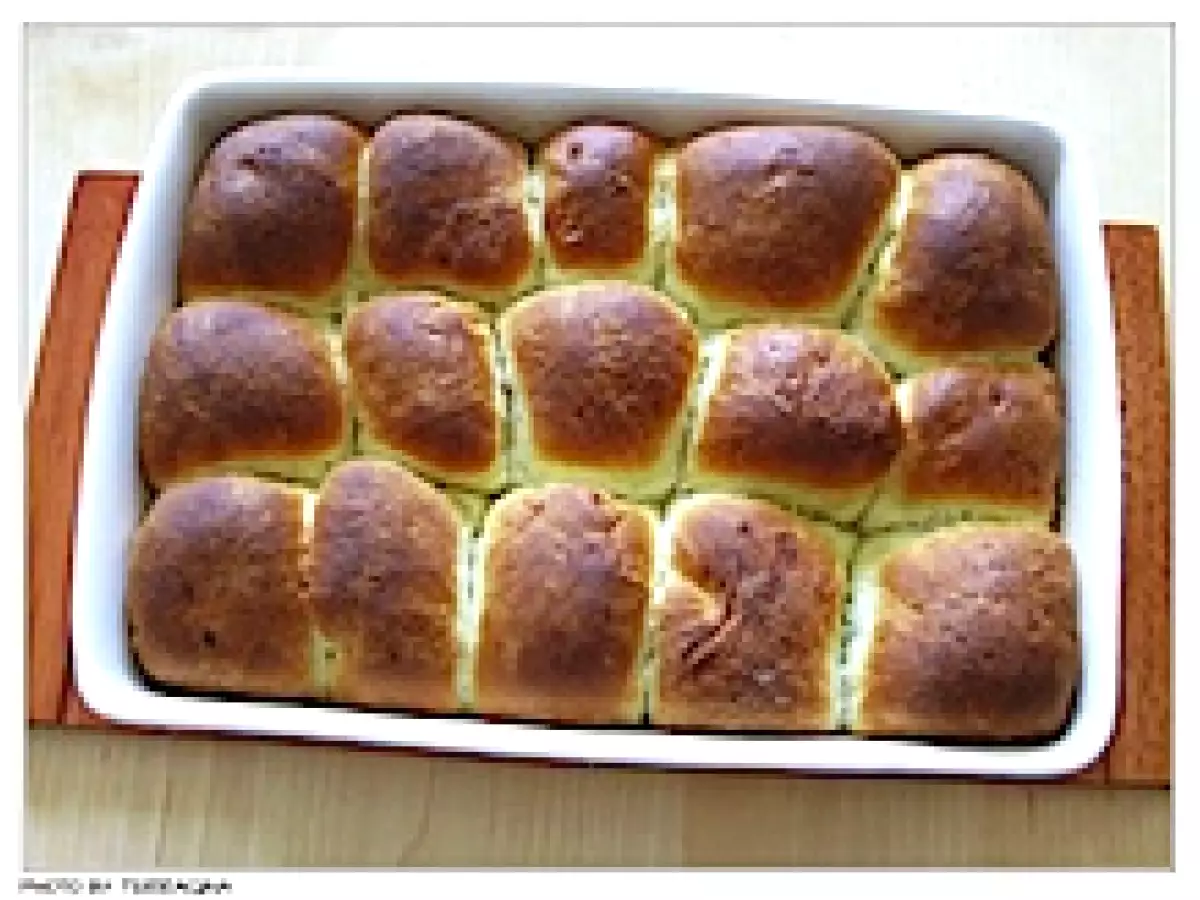 Kärntner Buchteln mit Vanillesauce