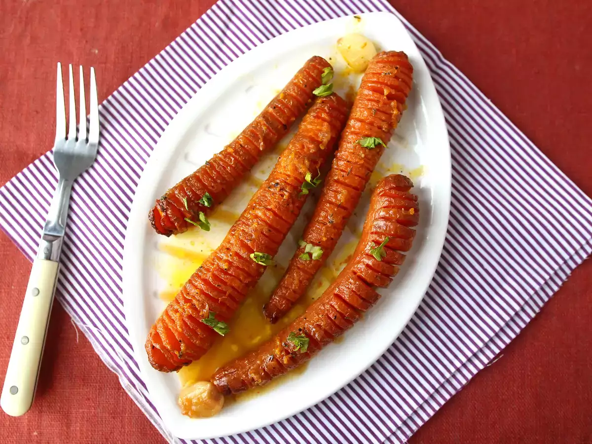 Karotte in Honig-Clementinen-Sauce - foto 4