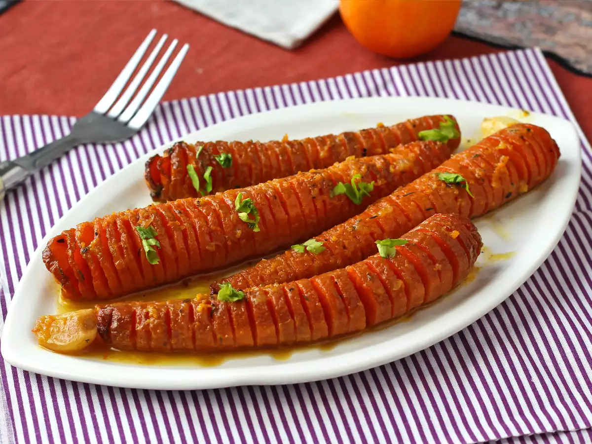 Karotten in Honig-Clementinen-Sauce - foto 3