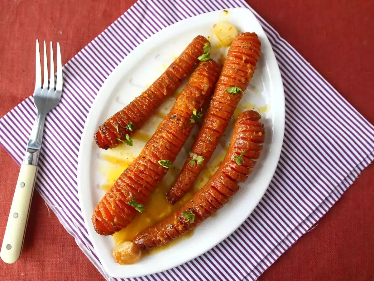 Karotten in Honig-Clementinen-Sauce - foto 4