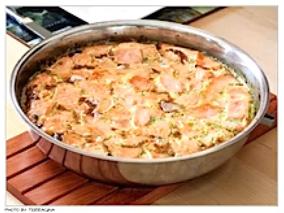 Kartoffel-Frittata mit Lachs - foto 2