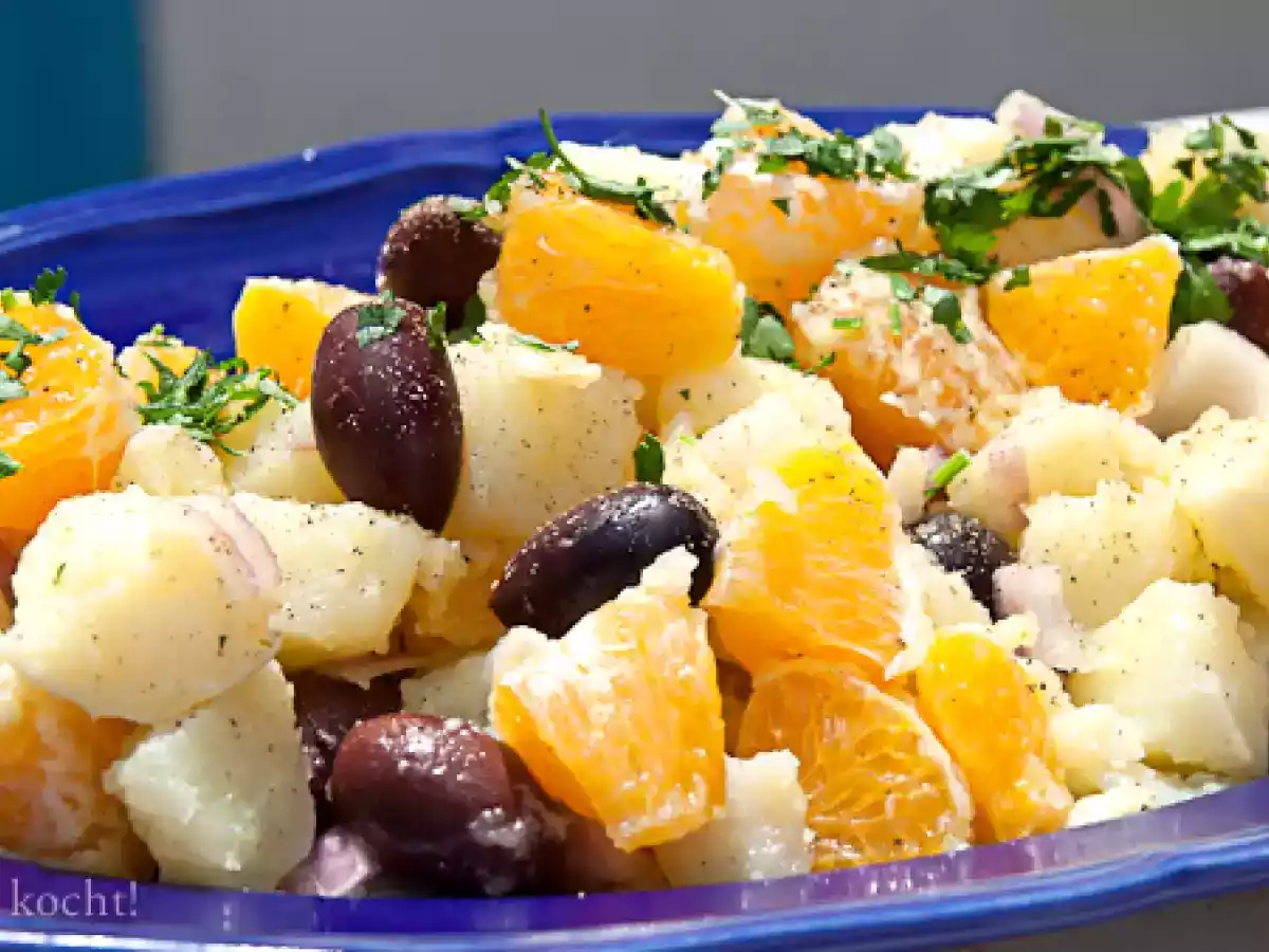 Kartoffel-Orangen Salat