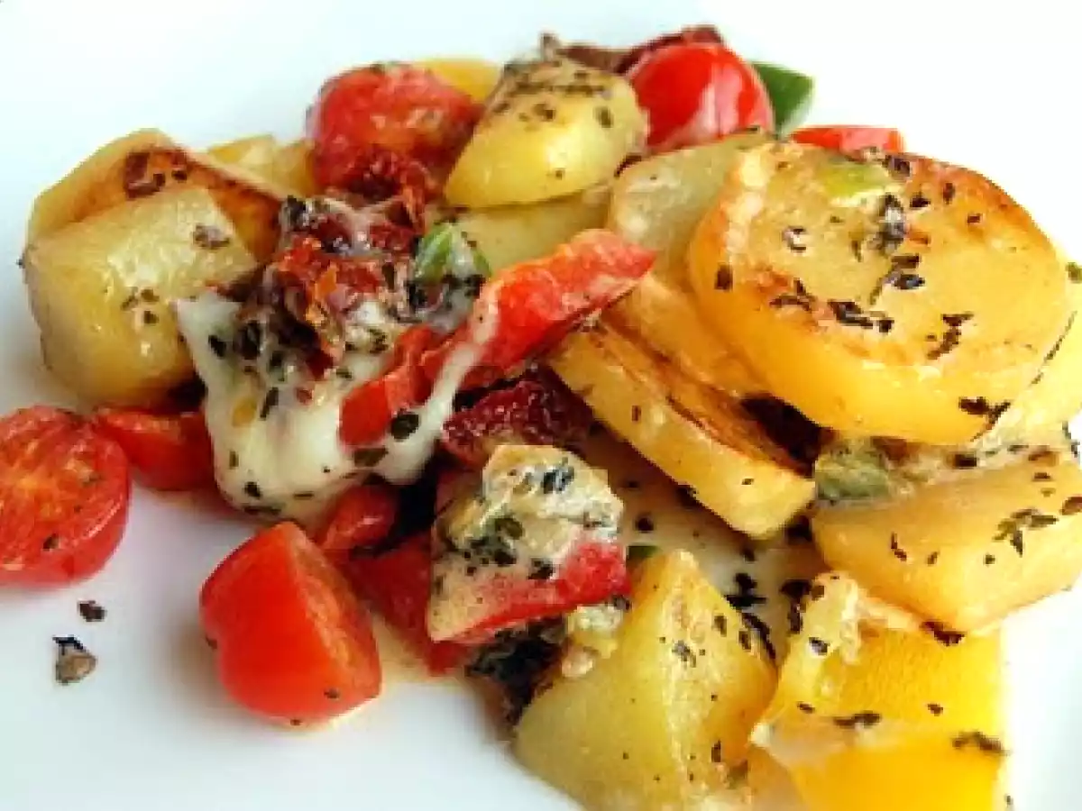 Kartoffel-Paprika-Pfanne