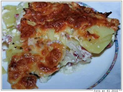 Kartoffel-Speck-Tarte
