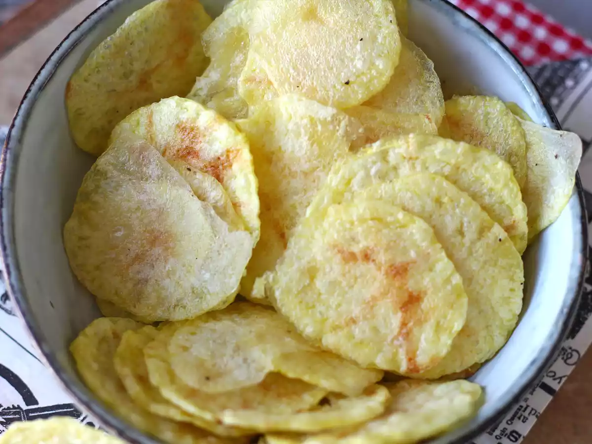 Kartoffelchips aus der Mikrowelle - foto 4