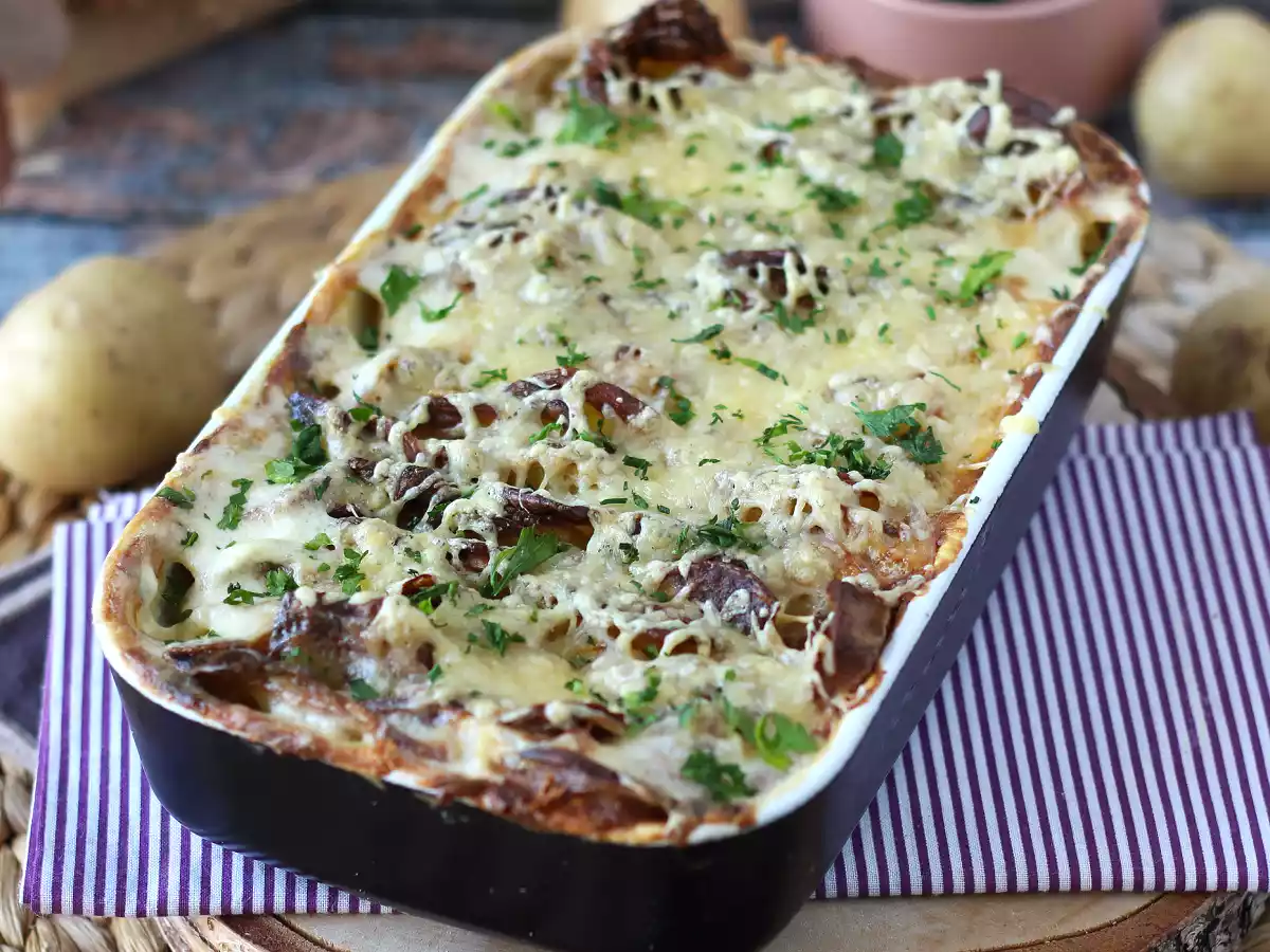 Kartoffelgratin mit Air Fryer