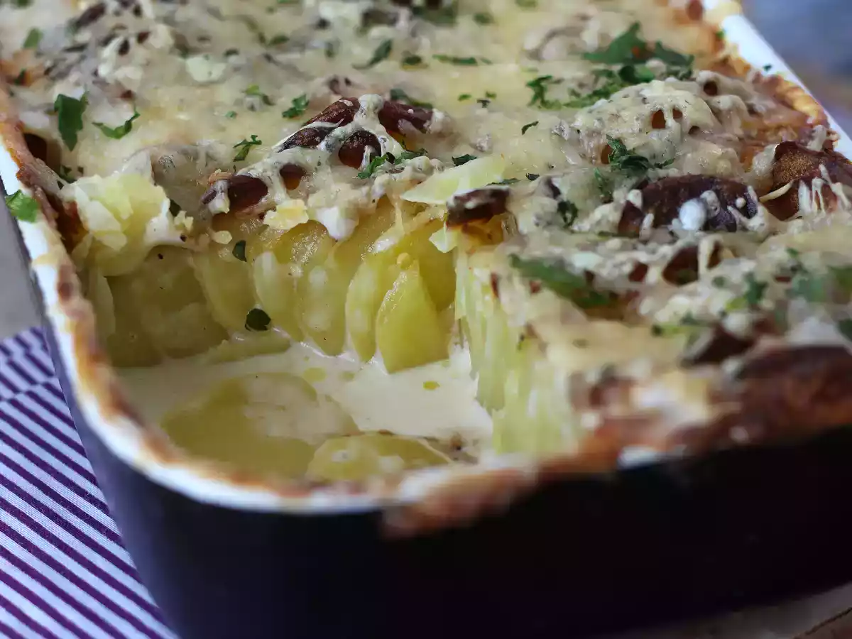 Kartoffelgratin mit Air Fryer - foto 4
