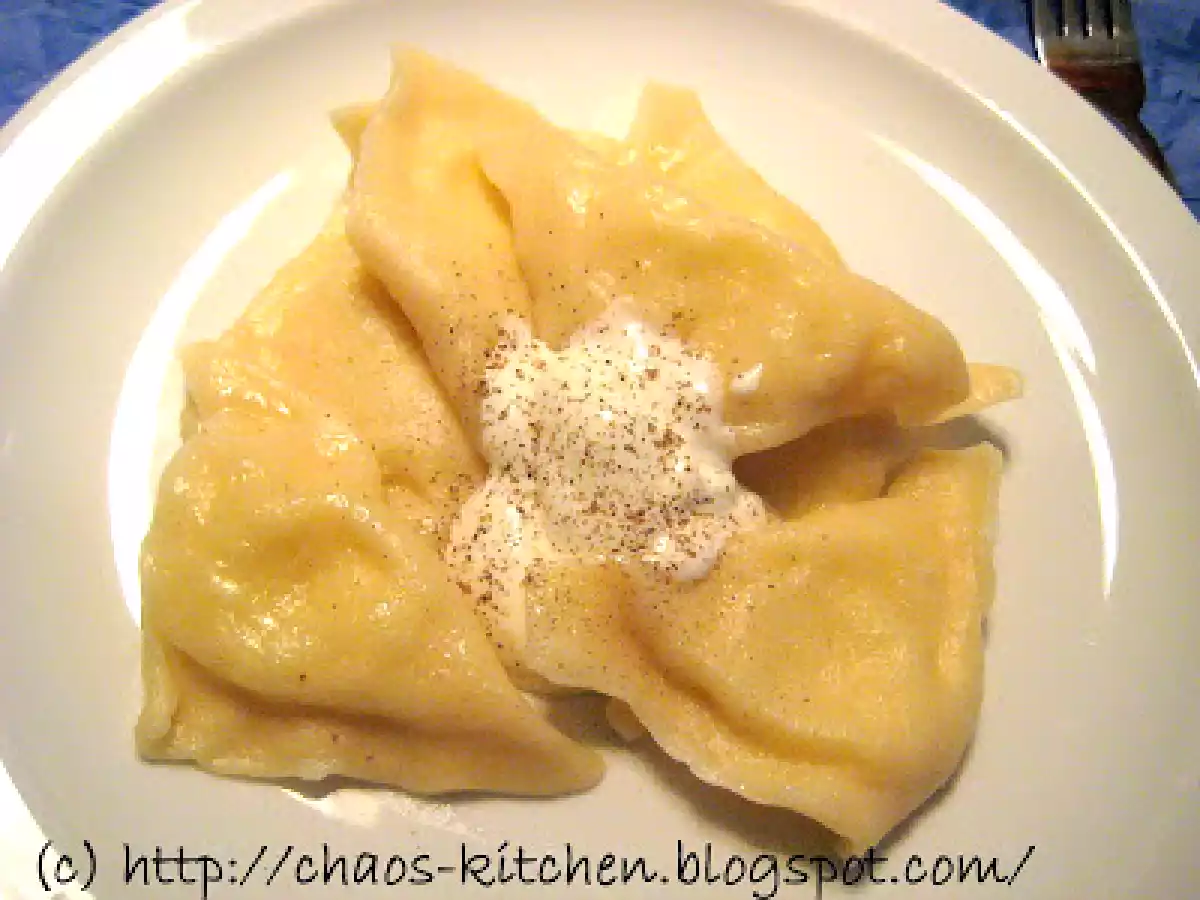 Kartoffeln + Teig...