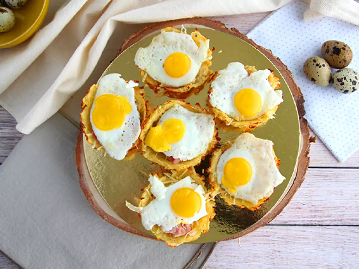 Kartoffelnester zu Ostern - foto 3