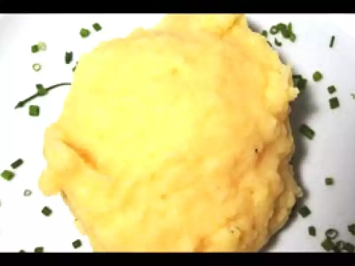 Kartoffelpüree mit einem Hauch von Speck