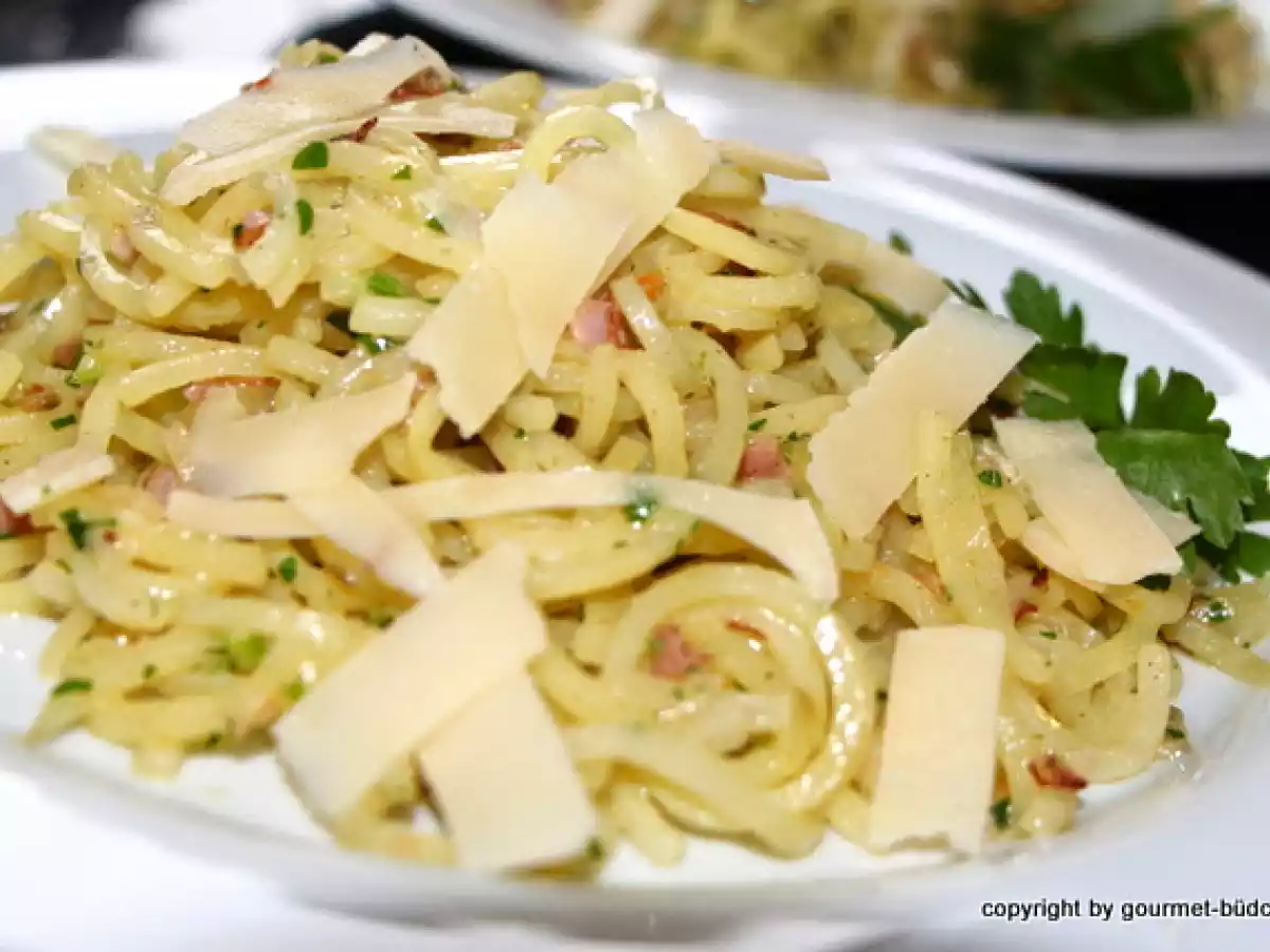 Kartoffelspaghetti ohne Eier und ohne Mehl...