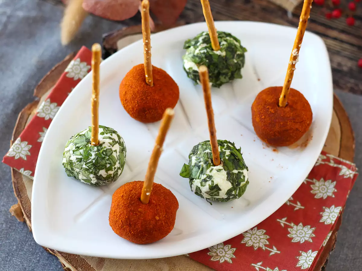Käsebällchen zum Aperitif