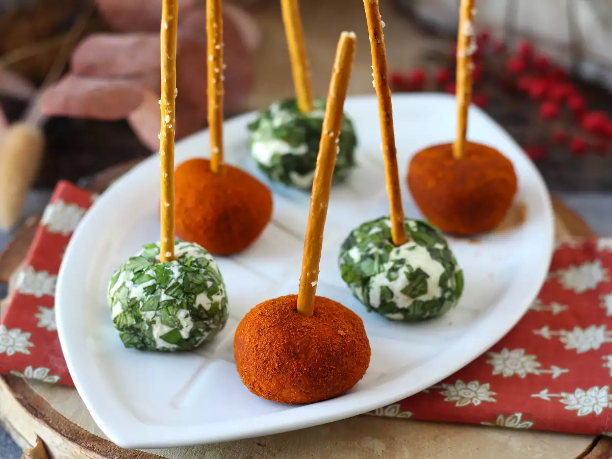 Käsebällchen zum Aperitif - foto 2