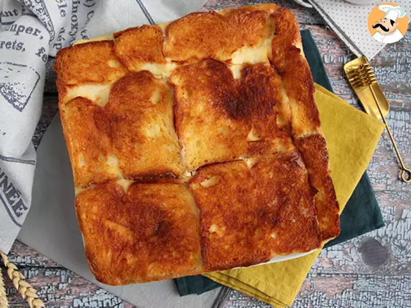 Käsekuchen-Riegel mit französischem Toast, foto 6
