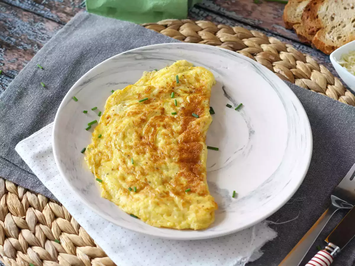 Käseomelett: das schnelle Rezept in nur 5 Minuten! - foto 2