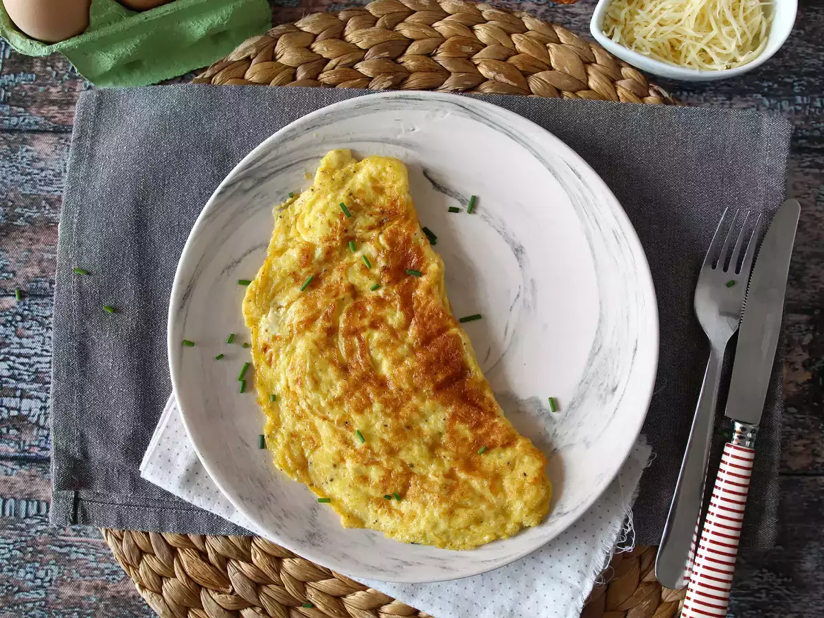 Käseomelett: das schnelle Rezept in nur 5 Minuten! - foto 3