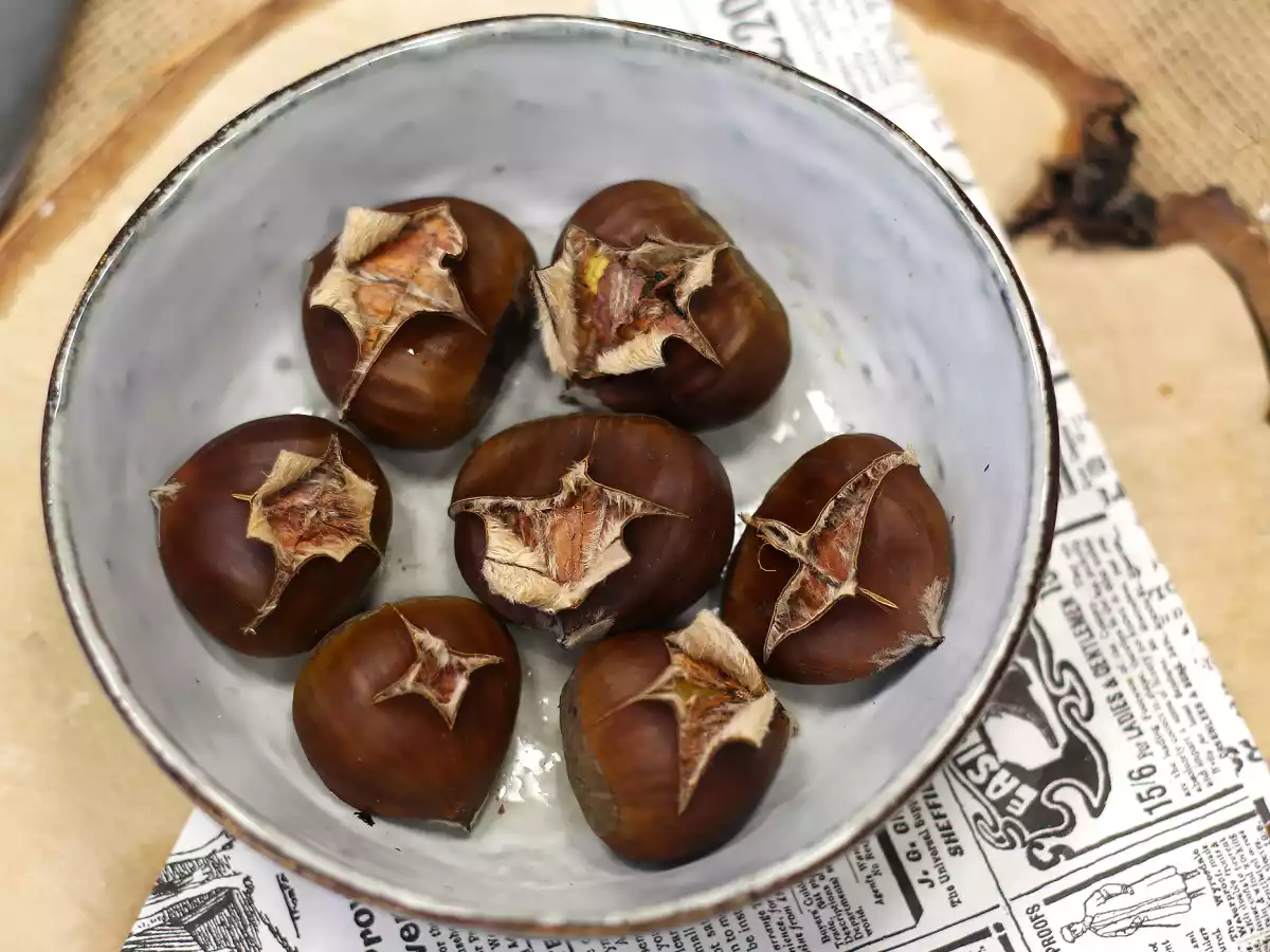 Kastanien aus der Mikrowelle, fertig in nur 7 Minuten! - foto 5