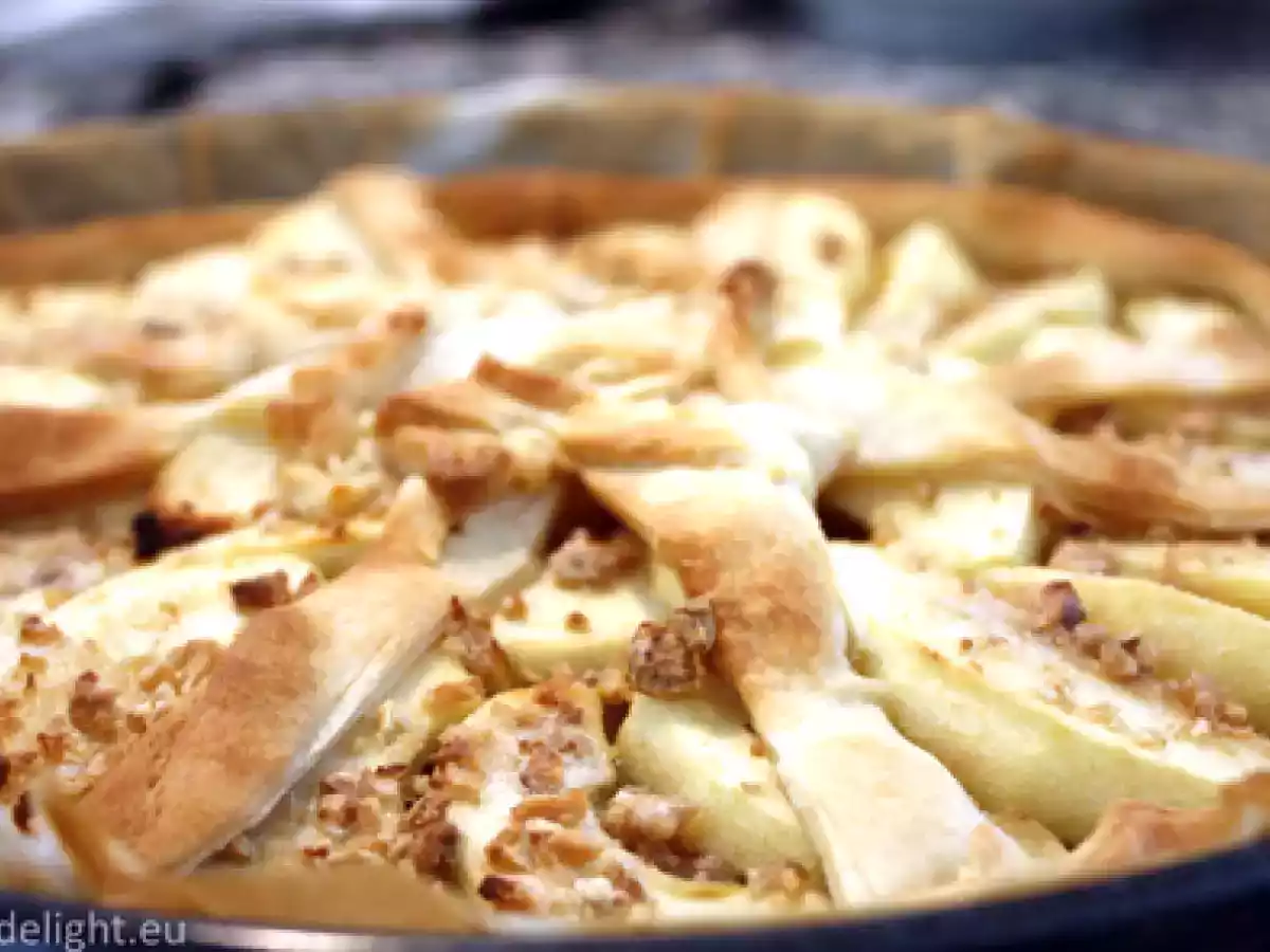 Kastanienzucker und Apfelkuchen