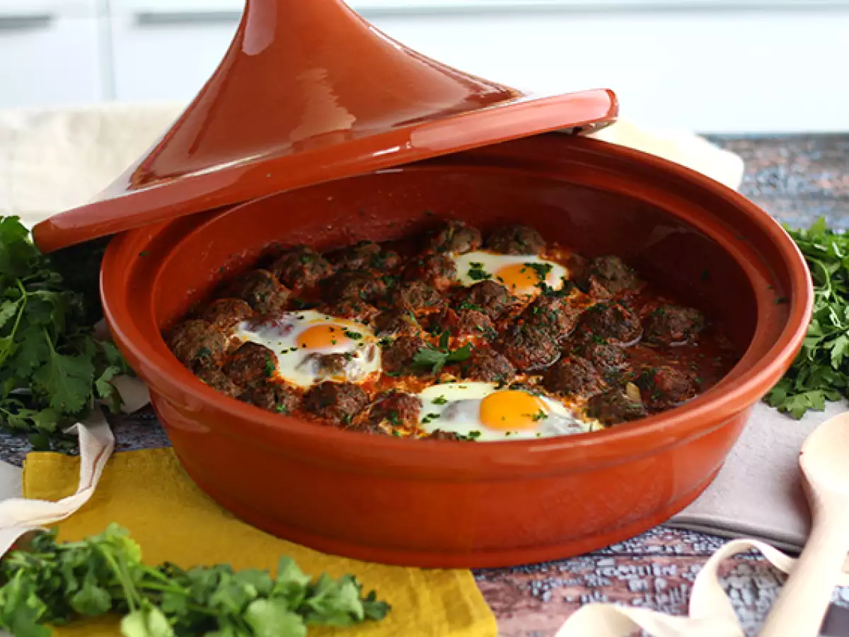 Kefta-Tajine – würzige Hackfleischbällchen mit Kräutern - foto 2