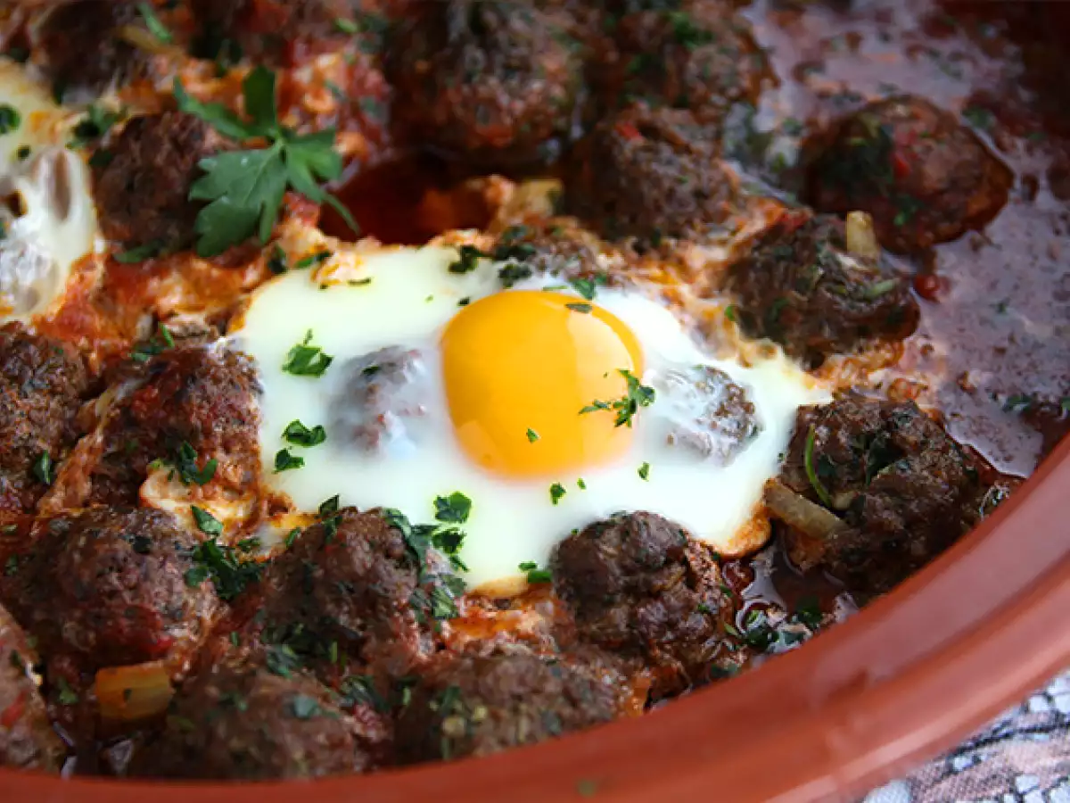 Kefta-Tajine – würzige Hackfleischbällchen mit Kräutern - foto 3