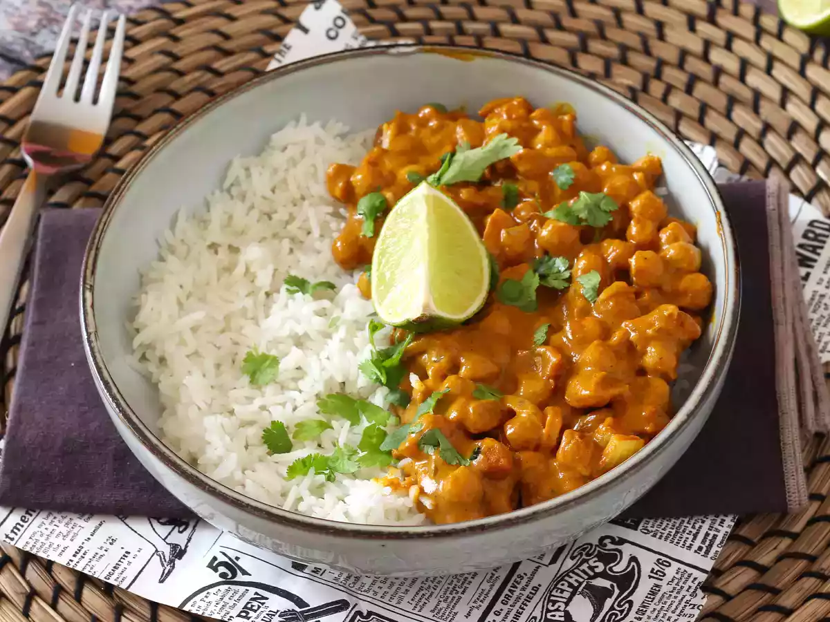Kichererbsen-Curry, das vegane Super-Gourmet-Rezept - foto 3