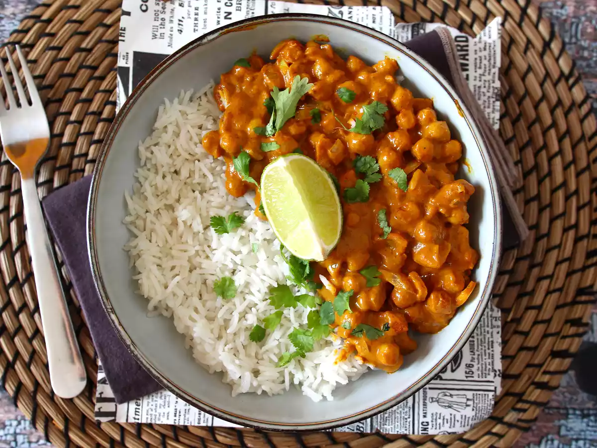 Kichererbsen-Curry, das vegane Super-Gourmet-Rezept - foto 5