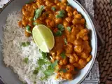 Kichererbsen-Curry: ein köstliches veganes Rezept, foto 1