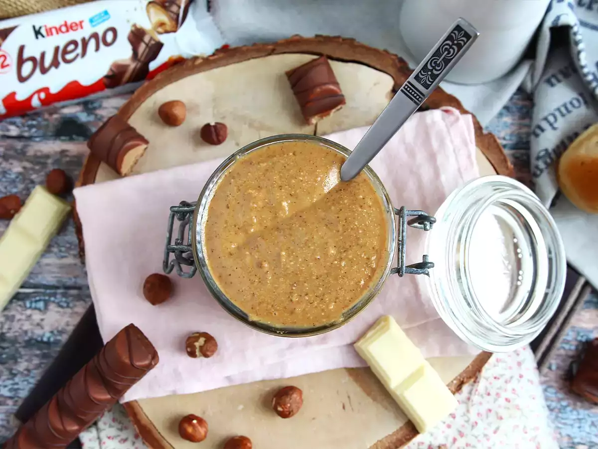 Kinder-Bueno-Aufstrich mit nur 2 Zutaten - foto 3