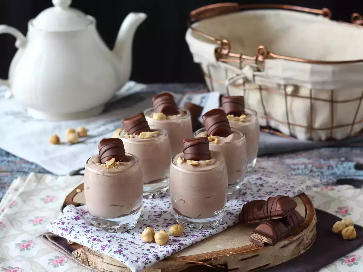 Kinder-Bueno-Dessert im Glas: einfaches Rezept ohne Backen - foto 3