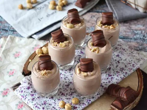 Rezept Kinder-bueno-dessert im glas: einfaches rezept ohne backen