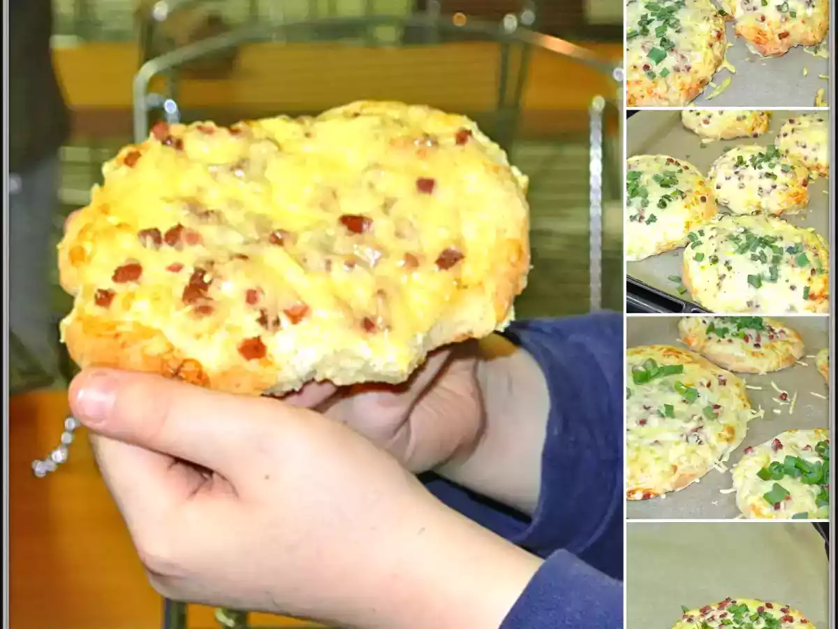 Kinder in der Küche: Rahmfladen aus Quark-Öl-Teig