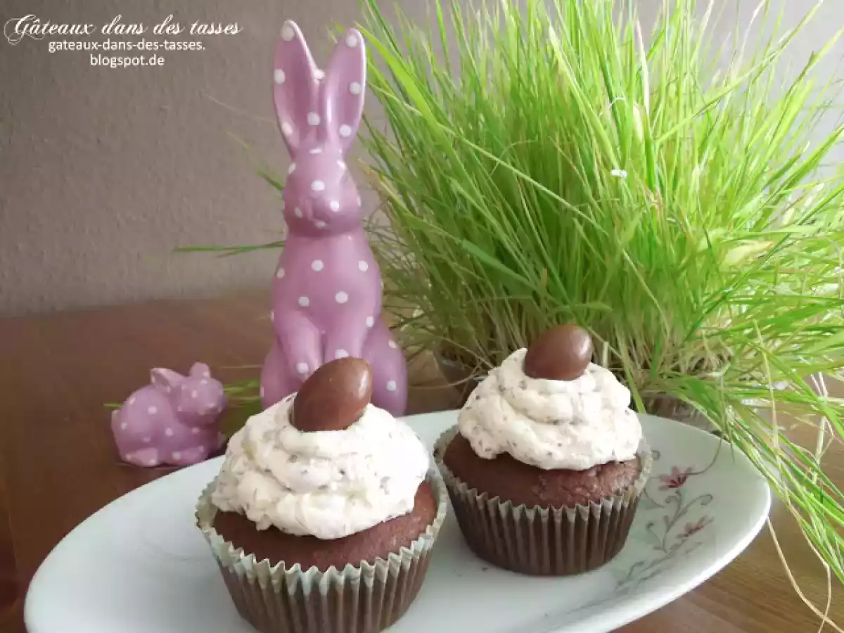 Kinderschokolade-Cupcakes