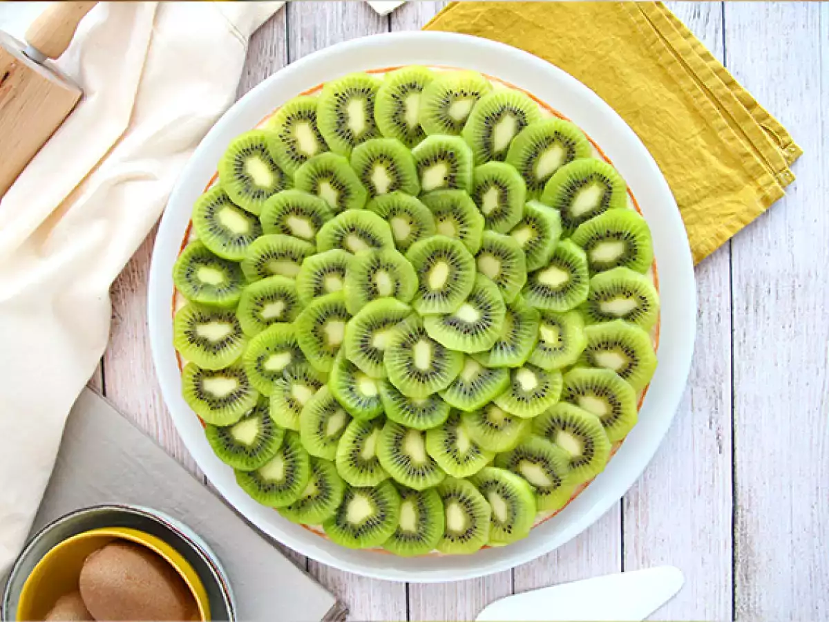 Kiwi-Tarte (schnell und einfach)