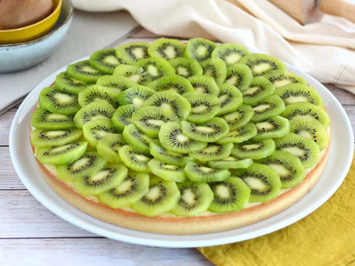 Kiwi-Tarte (schnell und einfach) - foto 2