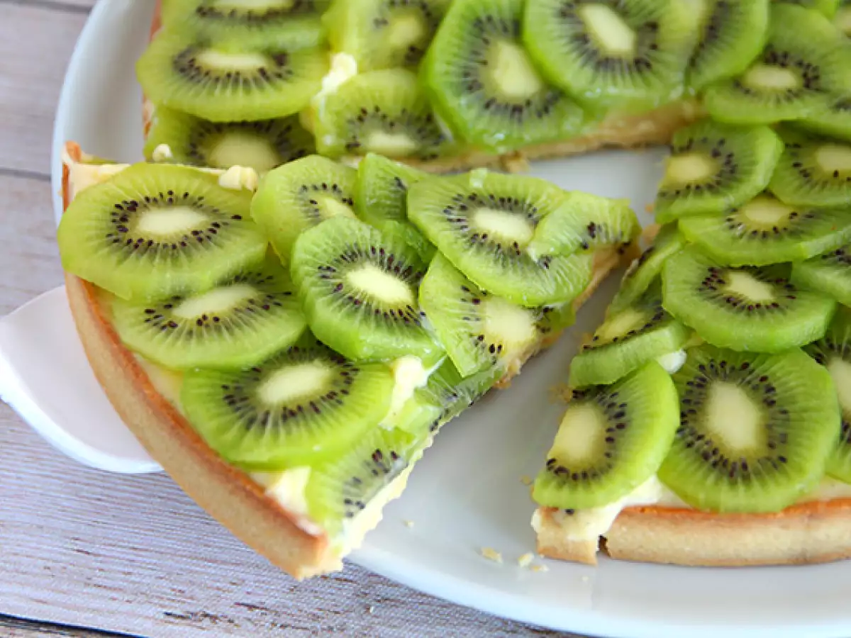 Kiwi-Tarte (schnell und einfach) - foto 3