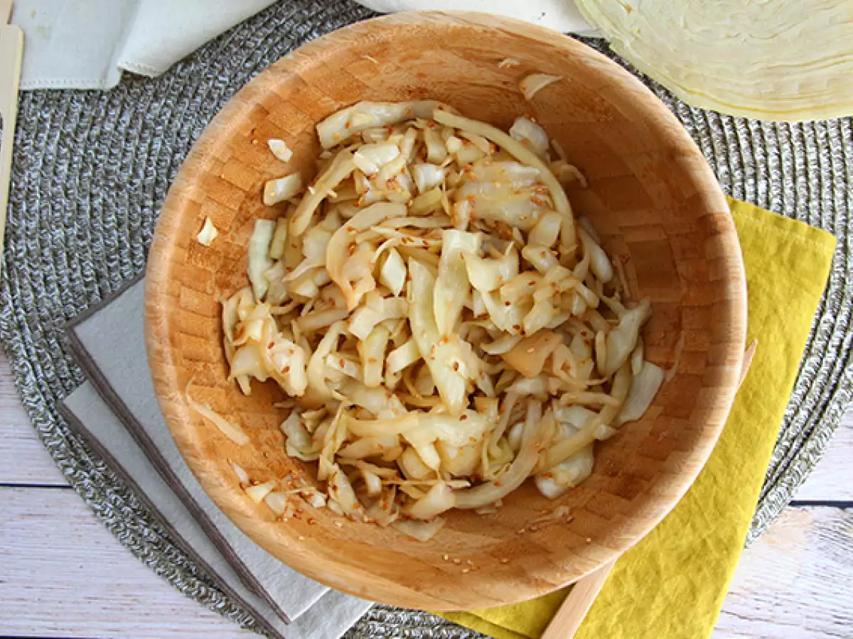 Knackiger japanischer Krautsalat - foto 4