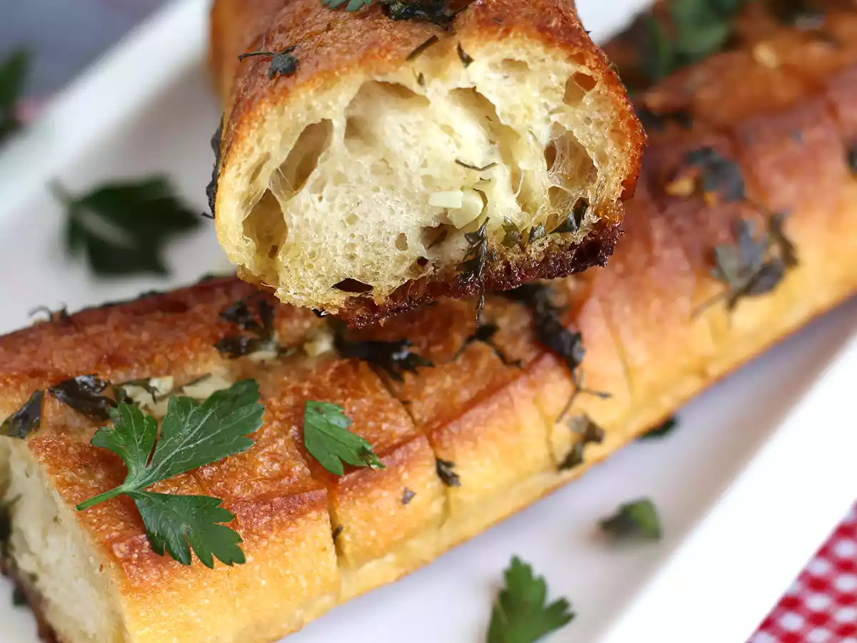 Knoblauch-Petersilie-Brot - foto 4