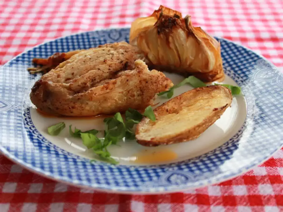 Knoblauchhuhn nach Witzigmann