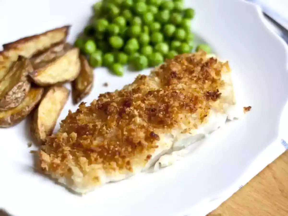 Knusprig Gebackener Kabeljau