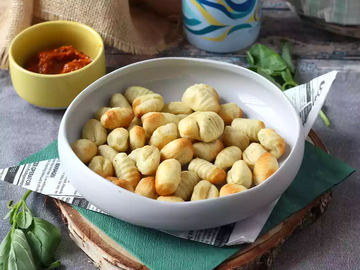 Knusprig-weiche Gnocchi aus dem Air Fryer - in nur 10 Minuten fertig!