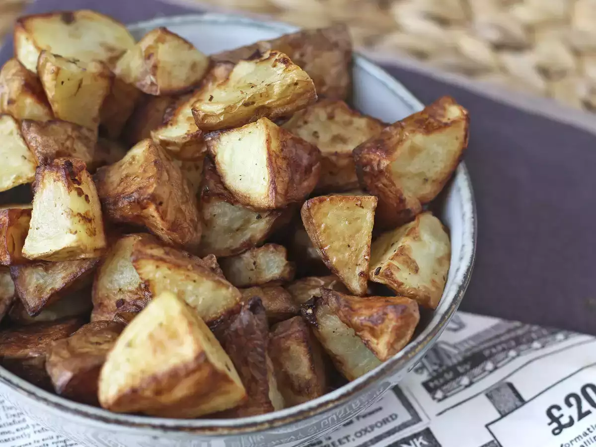 Knusprige Kartoffeln aus der Heißluftfritteuse - foto 2