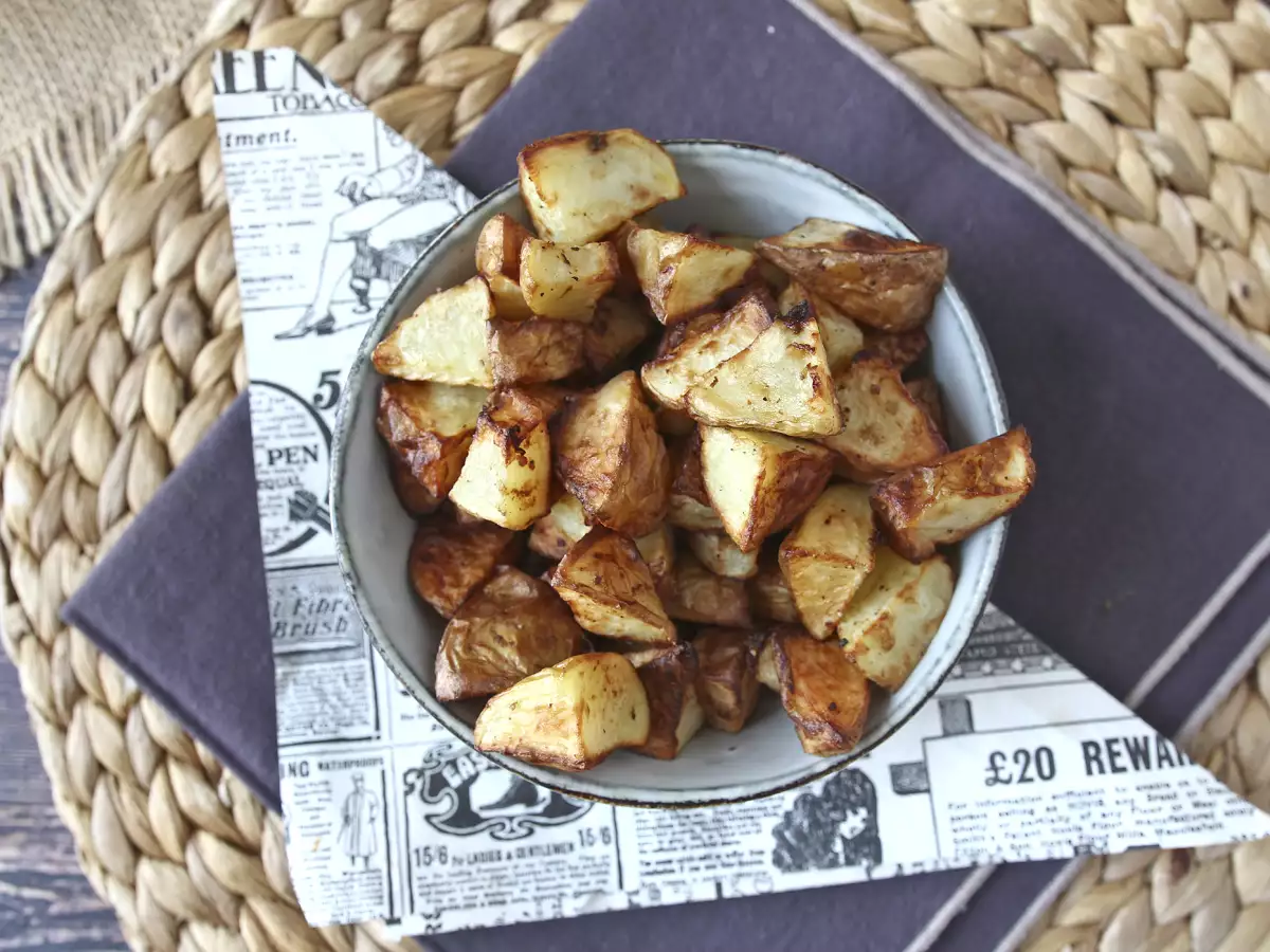 Knusprige Kartoffeln aus der Heißluftfritteuse - foto 4