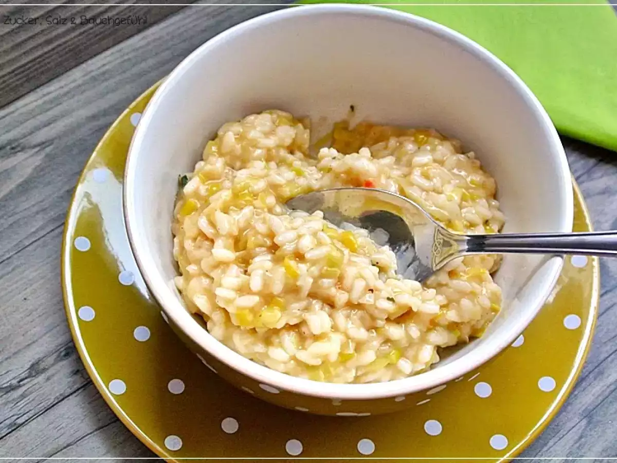 Kochen aus dem Vorrat: Risotto